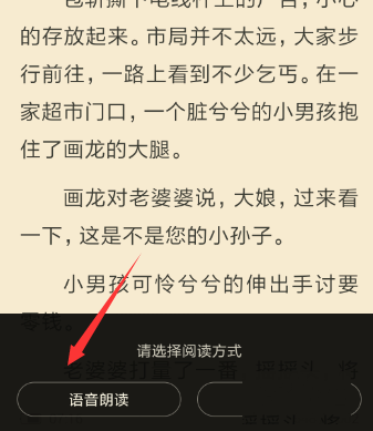 在多看阅读APP中进行语音朗读的简单方法截图