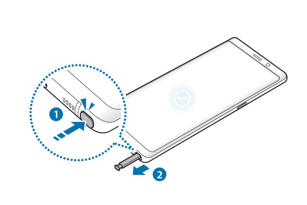 在三星note9中开启熄屏快写功能的具体方法截图