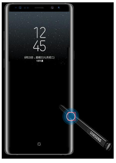 在三星note9中开启熄屏快写功能的具体方法截图