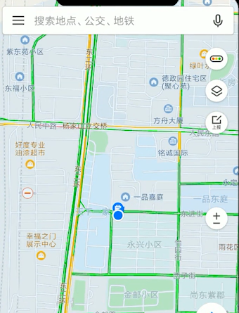 在腾讯地图中定位的详细方法截图