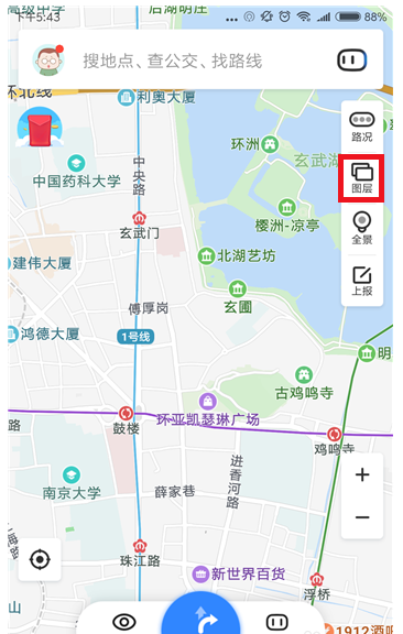 小编分享在百度地图里使用热力图的详细操作。