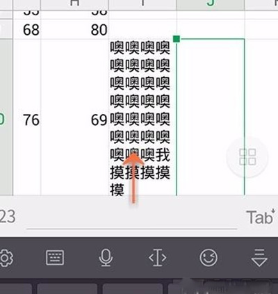 wps设置表格自动换行的详细操作截图