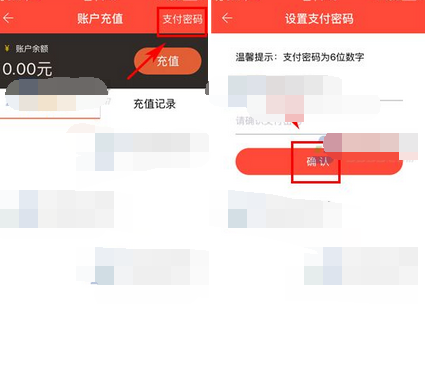 嘟嘟巴士APP设置支付密码的操作流程截图