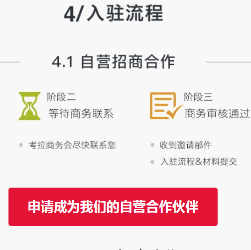 在网易考拉海购里开店的详细操作截图