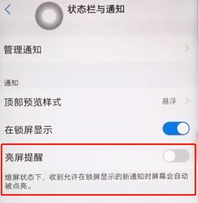 iqoopro手机消息亮屏的设置具体方法截图