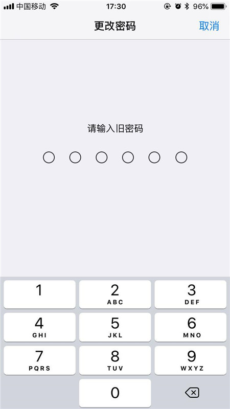 iphone更改解锁密码的图文教程截图