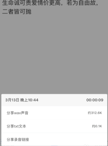 录音宝app将录音换成文字的简单教程截图