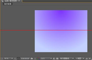 在AE中制作渐变背景特效的具体步骤截图