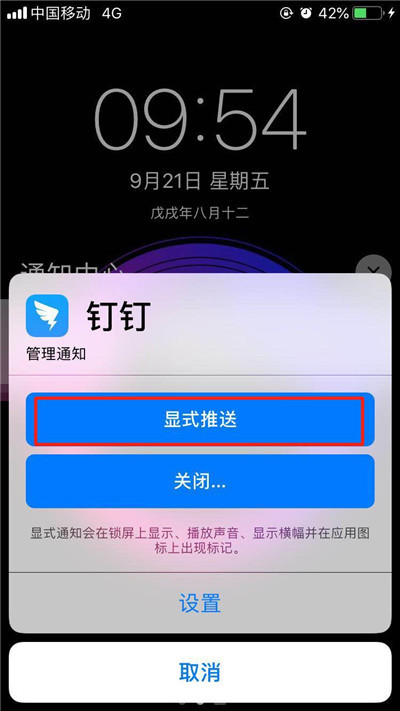 在iPhonexs里将应用通知关掉的详细操作截图