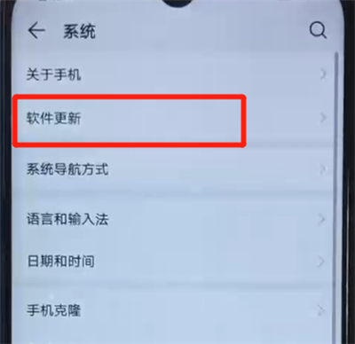 荣耀20i更新系统的具体操作方法截图