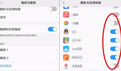 vivoz3x加密应用的相关操作介绍截图