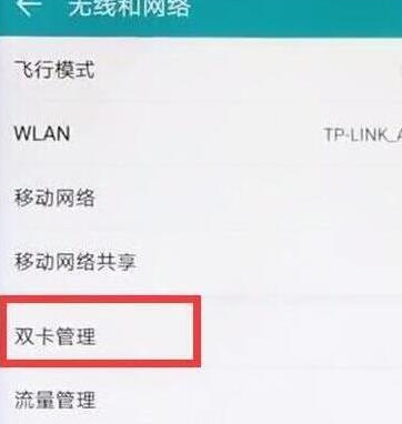 荣耀20pro中将双4g打开的具体操作截图