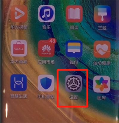 华为mate30pro中更换主题的操作步骤截图