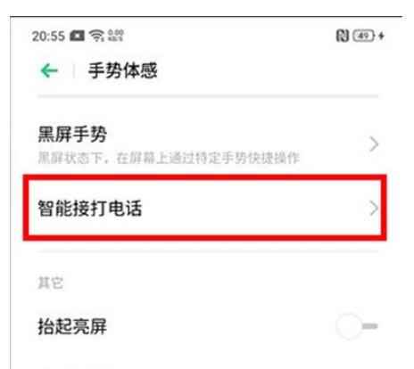 Reno Ace设置翻转静音的操作教程截图