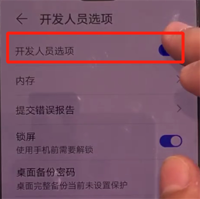 华为mate30中关闭开发人员选项的操作教程截图