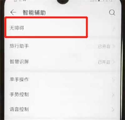 华为nova4e中开启放大功能的操作教程截图