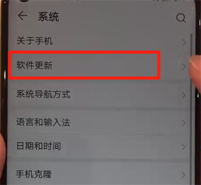 华为nova4中关闭系统自动更新的简单操作过程截图