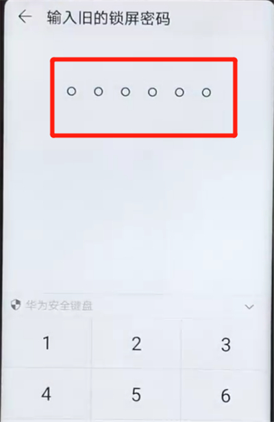 荣耀v20更改锁屏密码的简单操作教程截图