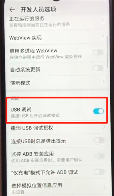 荣耀畅玩8a开启usb调试的简单操作教程截图