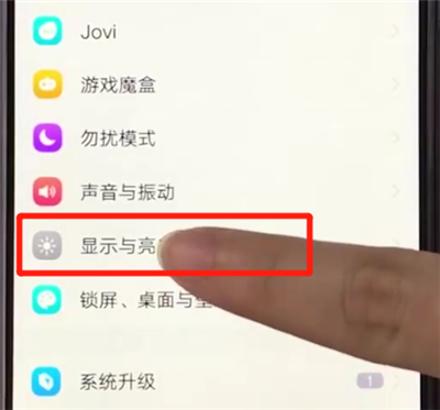 vivoz3调节屏幕亮度的操作方法截图