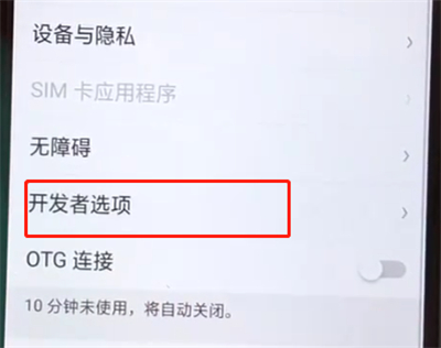 oppoa5开发者选项的操作教程截图