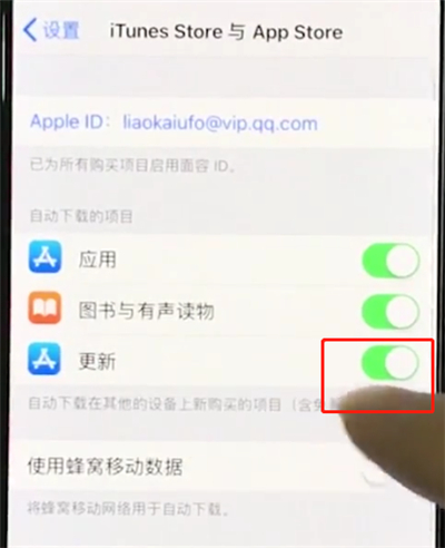 iphonexs关闭软件自动更新的简单教程截图