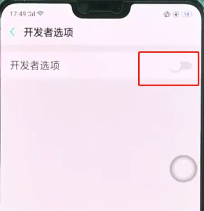 oppoa3开启开发者选项的操作方法截图