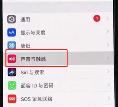 iphonexr中设置电话铃声的操作方法截图