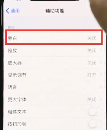 iphonexr中关闭旁白的简单步骤截图