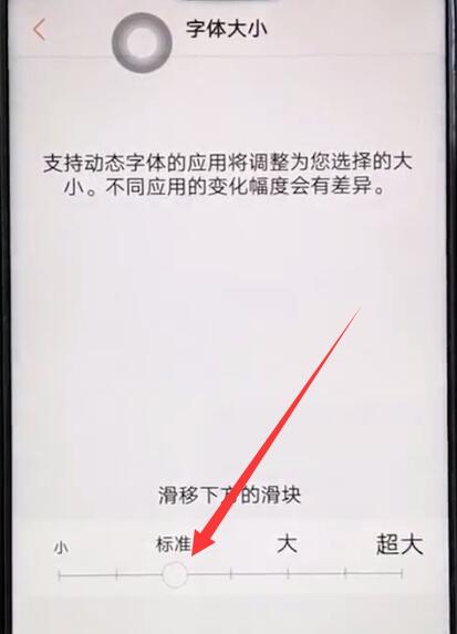 vivoz1中设置字体大小的操作教程截图