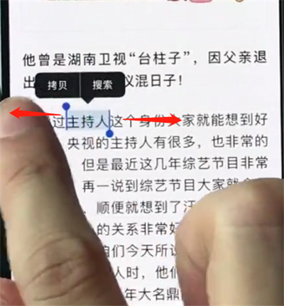 iphonexr中复制文字的操作步骤截图