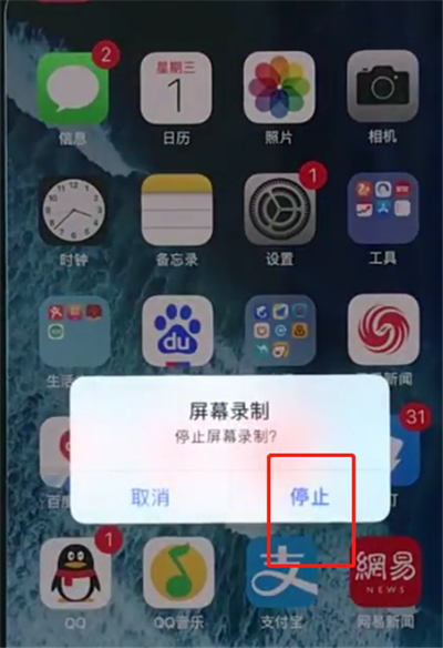 iphonexs中录屏的使用方法截图