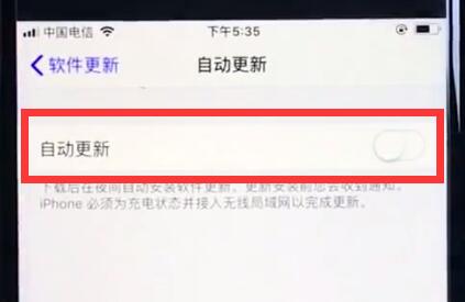 ios12关闭系统自动更新的操作步骤截图