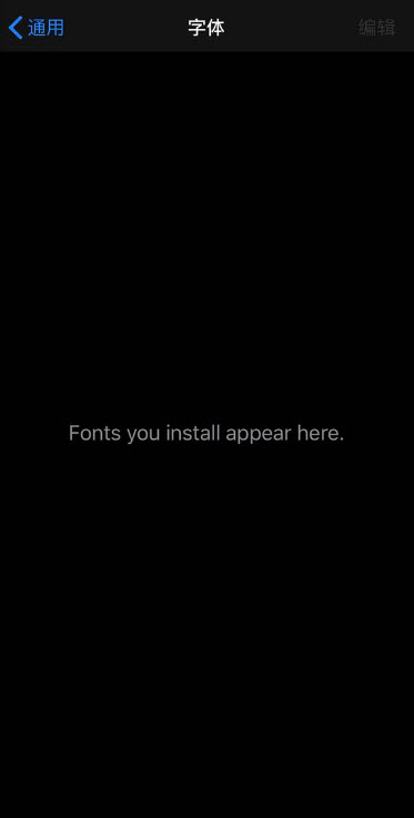 iOS 13改字体的操作方法截图