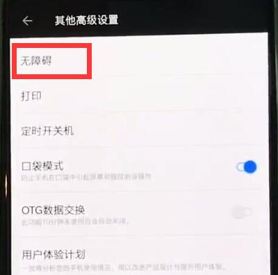 一加6中开启放大手势的操作步骤截图