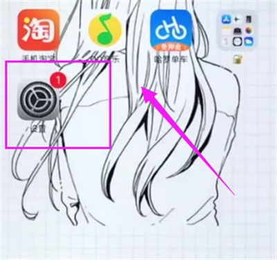 苹果6plus中设置电量百分比显示的操作步骤截图