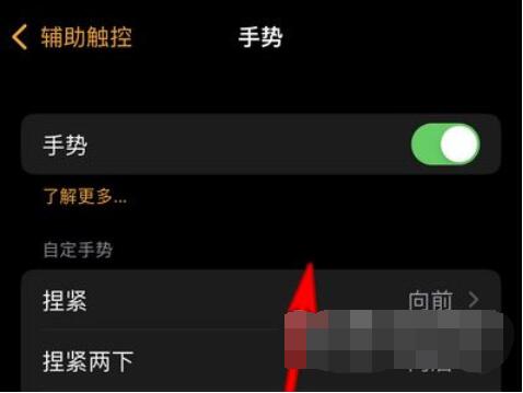 AppleWatchSeries7在哪里设置手势操作？AppleWatchSeries7手势操作设置步骤截图