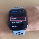 关于applewatch单手辅助触控在哪里开启。