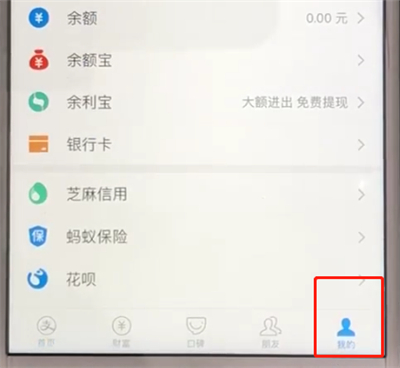 支付宝中设置允许陌生人查看动态的操作教程截图