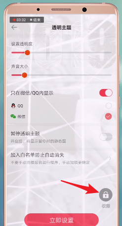 熊猫动态壁纸设置浮悬的操作教程截图