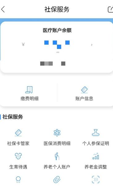 天府市民云查询社保信息的操作过程截图