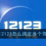 我来教你交管12123如何绑定多个驾驶证。