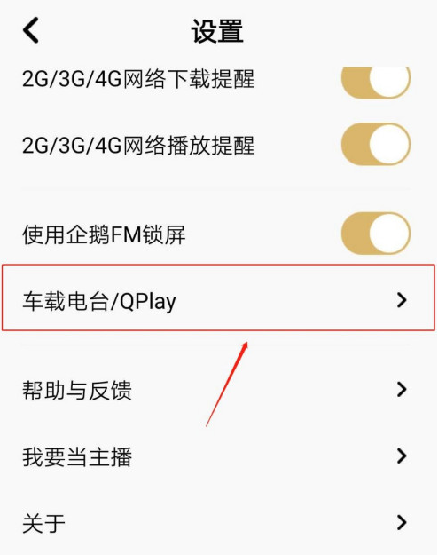 企鹅FM的QPlay如何启用