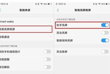 vivo NEX 3s开启抬手亮屏功能的操作步骤截图