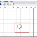 ChemDraw增加化学结构中心的图文讲解。