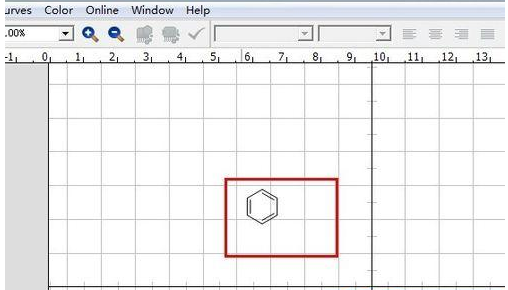 ChemDraw增加化学结构中心的图文讲解。