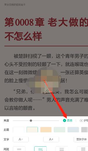 当当云阅读怎么调亮度?当当云阅读设置亮度的方法截图