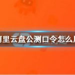 我来分享阿里云盘公测口令怎么用。