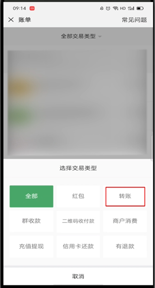 怎么查看微信转账记录明细?微信查看转账记录明细教程截图