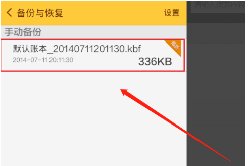 如何恢复随手记数据备份?随手记数据备份恢复的教程截图